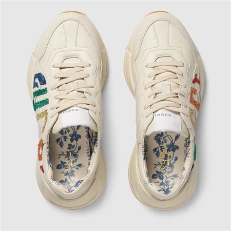 rhyton glitter Gucci sneakers